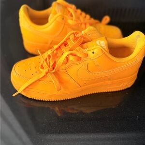 Nike Orange Air Force 1’s